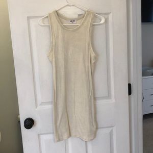 Ribbed tank dress